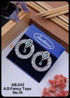 19 AB AD Dimaond Fancy Party Wear Earrings Manufacturers
